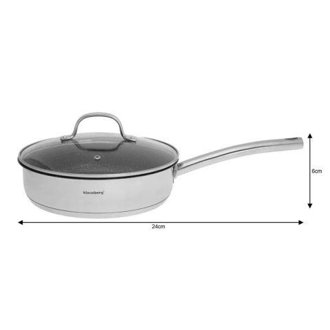 ZESTAW GARNKÓW 9 ELEM.KLAUSBERG KB-7215 STAL 18/10 KLAUSBERG