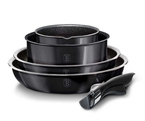 ZESTAW GARNKÓW GRANITOWYCH BERLINGER HAUS BH-6918 CARBON PRO BERLINGER HAUS ZESTAW GARNKÓW GRANITOWYCH BERLINGER HAUS BH-6918 CARBON PRO BERLINGER HAUS