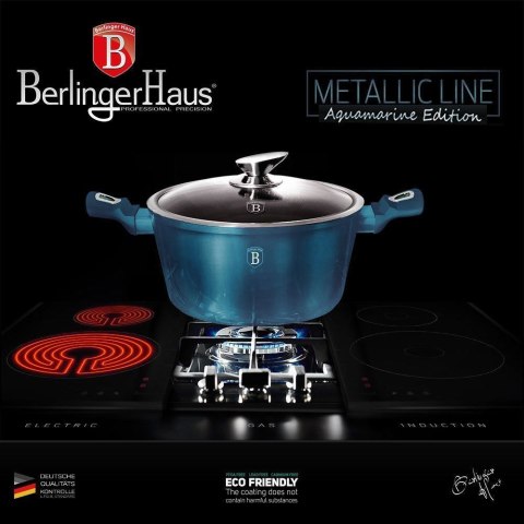 ZESTAW GARNKÓW GRANITOWYCH BERLINGERHAUS AQUAMARINE BH-6152 BERLINGER HAUS ZESTAW GARNKÓW GRANITOWYCH BERLINGERHAUS AQUAMARINE BH-6152 BERLINGER HAUS