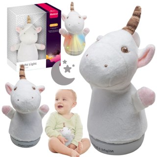 A baby soothe plush night light (unicorn doll) Import ProNice