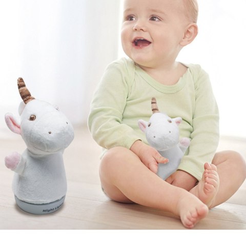 A baby soothe plush night light (unicorn doll) Import ProNice