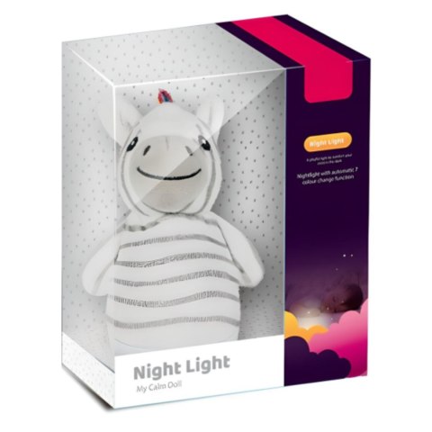 A baby soothe plush night light (zebra doll) Import ProNice A baby soothe plush night light (zebra doll) Import ProNice