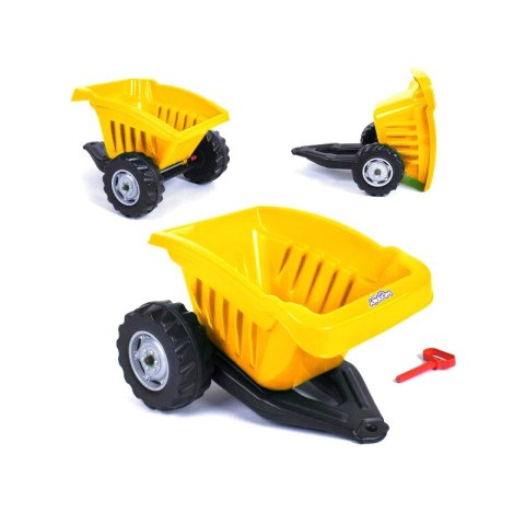 WOOPIE Przyczepka ACTIVE TRAILER Żółta 35 kg Woopie WOOPIE Przyczepka ACTIVE TRAILER Żółta 35 kg Woopie