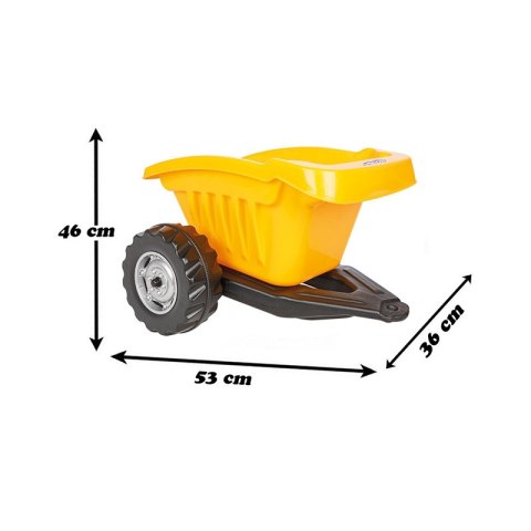 WOOPIE Przyczepka ACTIVE TRAILER Żółta 35 kg Woopie WOOPIE Przyczepka ACTIVE TRAILER Żółta 35 kg Woopie