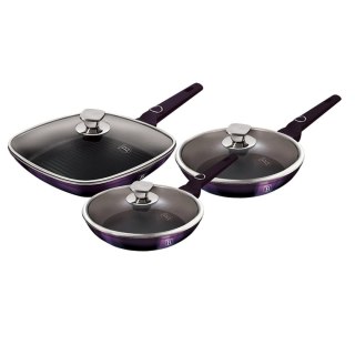 ZESTAW PATELNI BERLINGER HAUS BH-7107 PURPLE BERLINGER HAUS