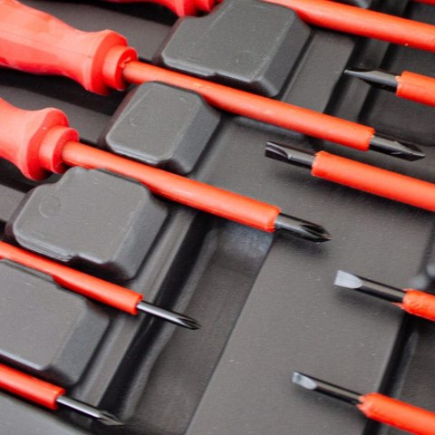 Zestaw wkrętaków izolowanych magnetycznych 11 elementów Bituxx