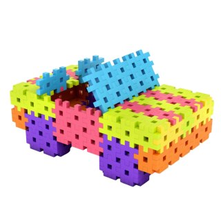 Zestaw Klocków Konstrukcyjnych Basic Travel Box 250 Elementów Puzzle Meli