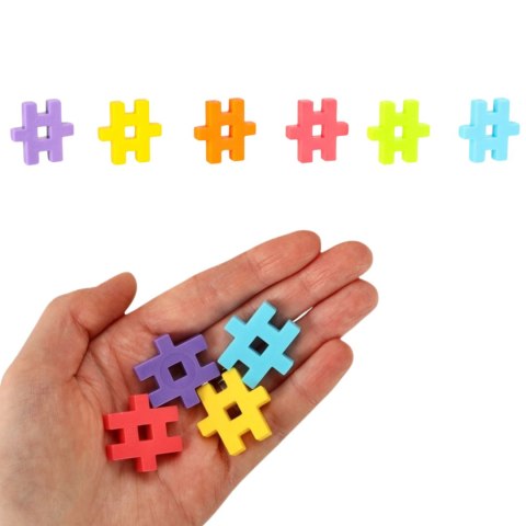 Zestaw Klocków Konstrukcyjnych Basic Travel Box 500 Elementów Puzzle Meli Zestaw Klocków Konstrukcyjnych Basic Travel Box 500 Elementów Puzzle Meli