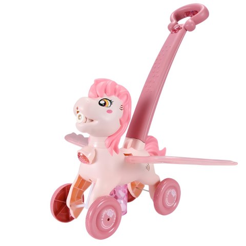 KUCYK PCHACZ 2w1 MASZYNA DO BANIEK MYDLANYCH EFEKTY DŹWIĘKOWE I ŚWIETLNE Import ProNice