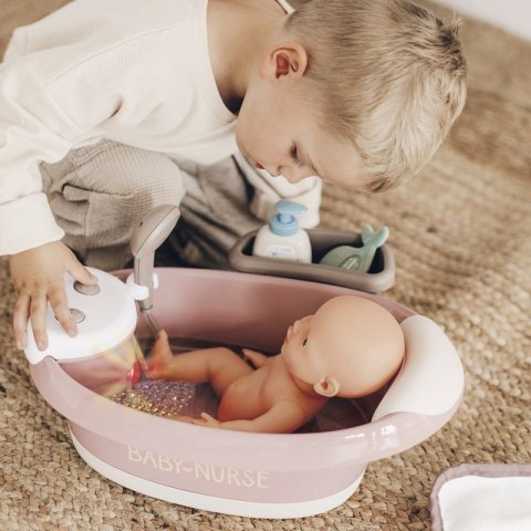 SMOBY Baby Nurse Wanienka z hydromasażem, prysznicem i światłem Smoby SMOBY Baby Nurse Wanienka z hydromasażem, prysznicem i światłem Smoby