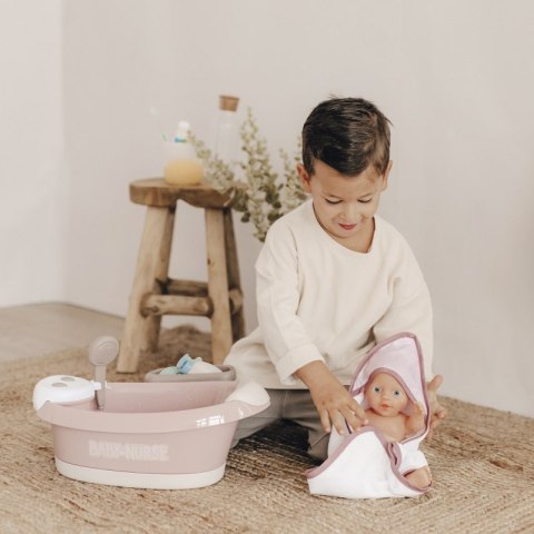 SMOBY Baby Nurse Wanienka z hydromasażem, prysznicem i światłem Smoby SMOBY Baby Nurse Wanienka z hydromasażem, prysznicem i światłem Smoby