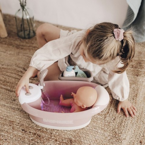 SMOBY Baby Nurse Wanienka z hydromasażem, prysznicem i światłem Smoby SMOBY Baby Nurse Wanienka z hydromasażem, prysznicem i światłem Smoby