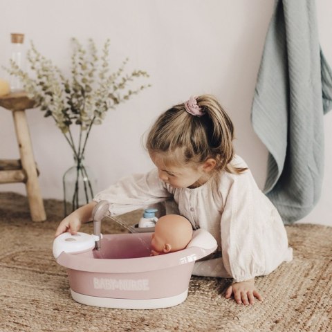 SMOBY Baby Nurse Wanienka z hydromasażem, prysznicem i światłem Smoby SMOBY Baby Nurse Wanienka z hydromasażem, prysznicem i światłem Smoby