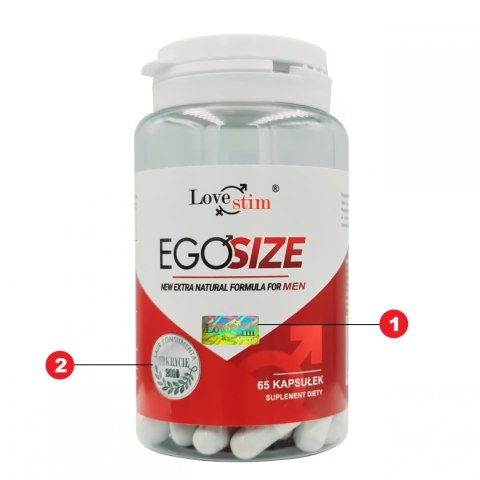 EGOSIZE (dawniej bigsize) SUPLEMENT DLA MĘŻCZYZN 65KAPS LoveStim EGOSIZE (dawniej bigsize) SUPLEMENT DLA MĘŻCZYZN 65KAPS LoveStim