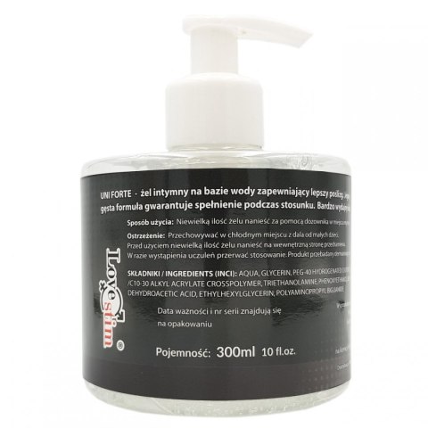 H2O FORTE 300ml GĘSTY LUBRYKANT UNIWERSALNY LoveStim