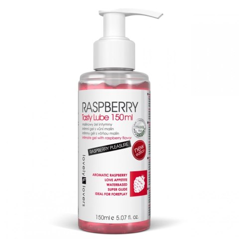 LOVELY LOVERS RASPBERRY Tasty Lube 150ml LovelyLovers LOVELY LOVERS RASPBERRY Tasty Lube 150ml LovelyLovers