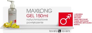 MAXILONGl 150ml NOWOCZESNY Żel Powiększający Penisa LovelyLovers