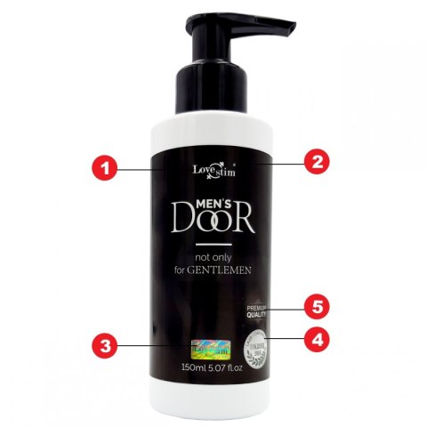 MENS DOOR FISTINGOWY ŻEL SPECJALISTYCZNY DLA MĘŻCZYZN 150ML LoveStim MENS DOOR FISTINGOWY ŻEL SPECJALISTYCZNY DLA MĘŻCZYZN 150ML LoveStim