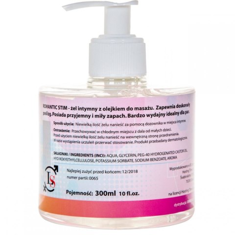 ROMANTIC STIM 300ml OLEJEK DO MASAŻU I LUBRYKANT W JEDNYM LoveStim ROMANTIC STIM 300ml OLEJEK DO MASAŻU I LUBRYKANT W JEDNYM LoveStim