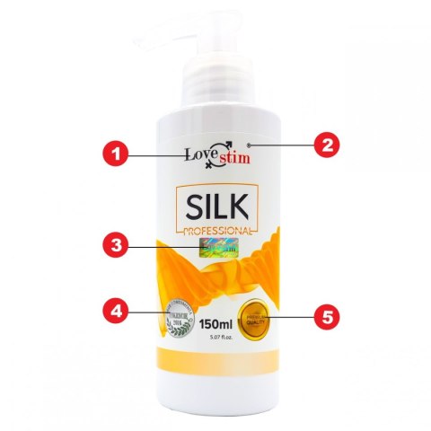 SILK PROFESSIONAL 150ml LUBRYKANT WYJĄTKOWO NAWILŻAJĄCY LoveStim SILK PROFESSIONAL 150ml LUBRYKANT WYJĄTKOWO NAWILŻAJĄCY LoveStim