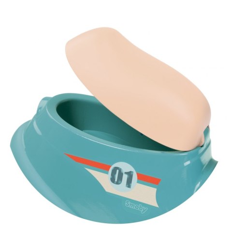 Smoby Niebieski jeździk skuter Retro Ciche koła Scooter Smoby Smoby Niebieski jeździk skuter Retro Ciche koła Scooter Smoby
