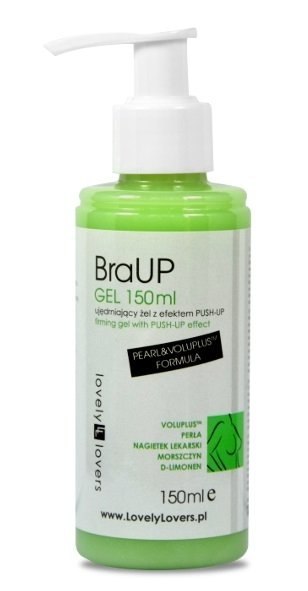 Żel ujędrniający Biust - BraUP GEL 150ml LovelyLovers Żel ujędrniający Biust - BraUP GEL 150ml LovelyLovers