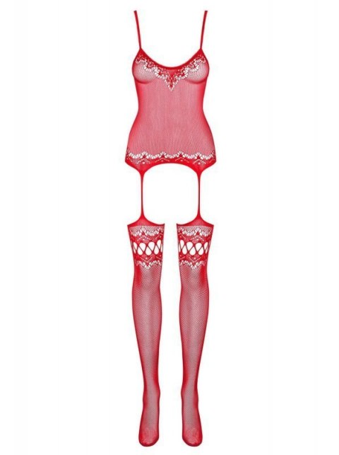 Bielizna-Bodystocking F214 czerwony S/M/L Boss of toys Bielizna-Bodystocking F214 czerwony S/M/L Boss of toys