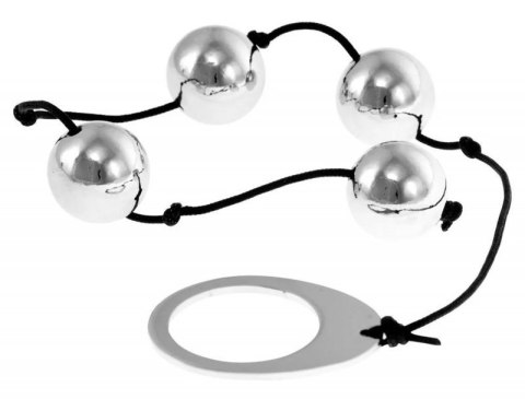 Kulki- Me You Us Heavy Metal Anal Beads Silver Boss of toys Kulki- Me You Us Heavy Metal Anal Beads Silver Boss of toys