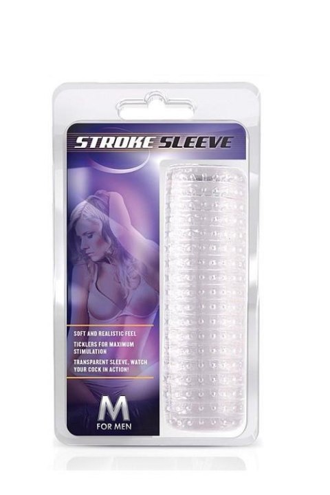 M FOR MEN STROKE SLEEVE CLEAR Boss of toys M FOR MEN STROKE SLEEVE CLEAR Boss of toys