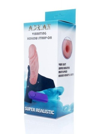 Proteza-Hollow Strap-on Adrian vibrating Boss of toys