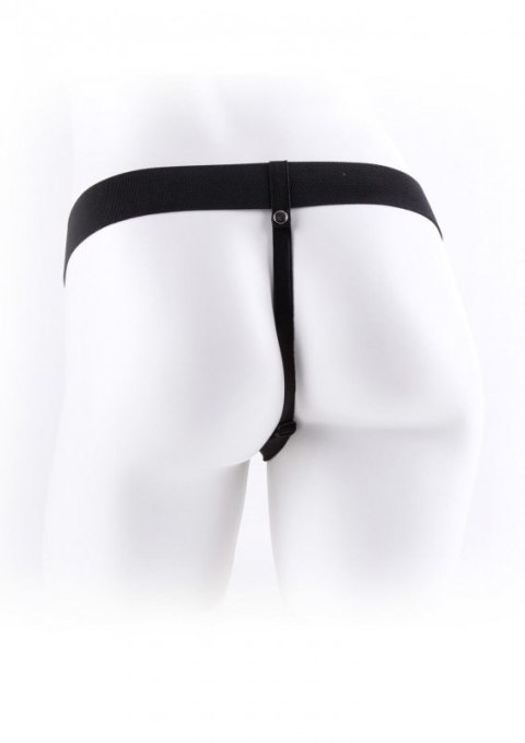 7in. Vibrating Hollow Strap-On Light skin tone Boss of toys 7in. Vibrating Hollow Strap-On Light skin tone Boss of toys
