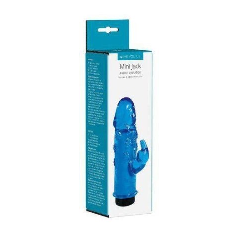 Me You Us Jack Rabbit Vibrator Blue Boss of toys Me You Us Jack Rabbit Vibrator Blue Boss of toys