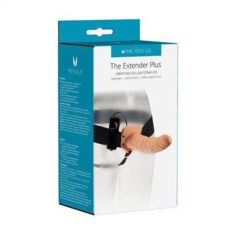 Proteza-The Extender Plus Vibrating Hollow Strap On Kinx Boss of toys Proteza-The Extender Plus Vibrating Hollow Strap On Kinx Boss of toys