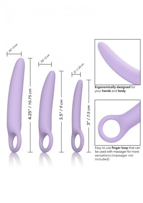 Alena Set of 3 Dilators Purple Boss of toys Alena Set of 3 Dilators Purple Boss of toys