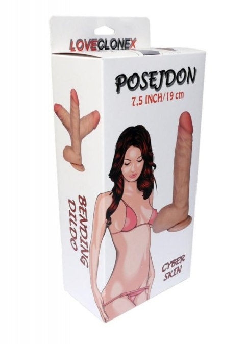 Dildo-POSEJDON-LOVECLONEX 7,5""""""""-flexible Boss of toys