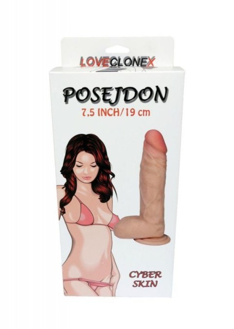 Dildo-POSEJDON-LOVECLONEX 7,5""""""""-flexible Boss of toys
