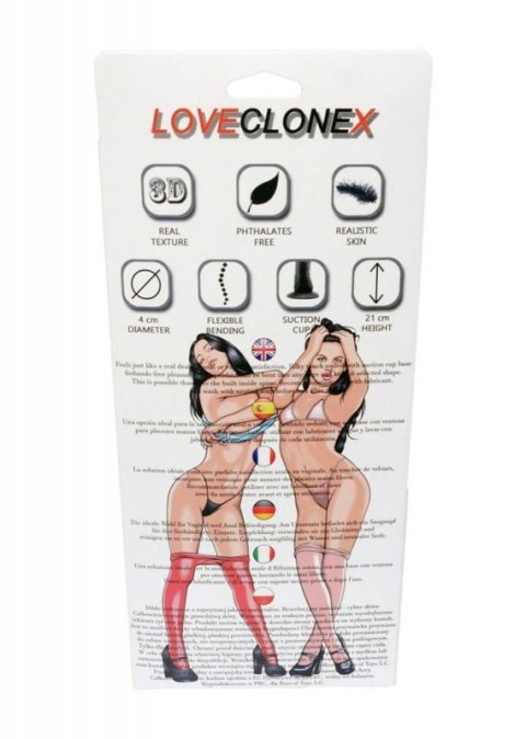 Dildo-POSEJDON-LOVECLONEX 7,5""""""""-flexible Boss of toys