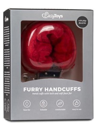 Kajdanki-Furry Handcuffs - Red Boss of toys