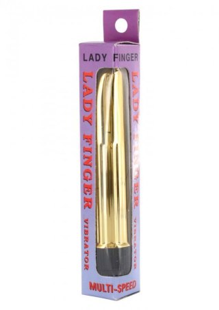 Ladyfinger Mini Vibrator Gold Boss of toys