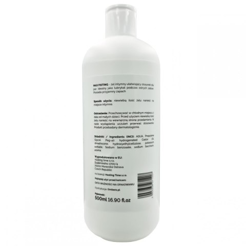 MAX FISTING GEL 500ml ŻEL DO MAXYMALNEGO FISTINGU LoveStim MAX FISTING GEL 500ml ŻEL DO MAXYMALNEGO FISTINGU LoveStim