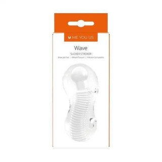Masturbator- Me You Us Wave Sucker Stroker Male Masturbator Transparent Boss of toys