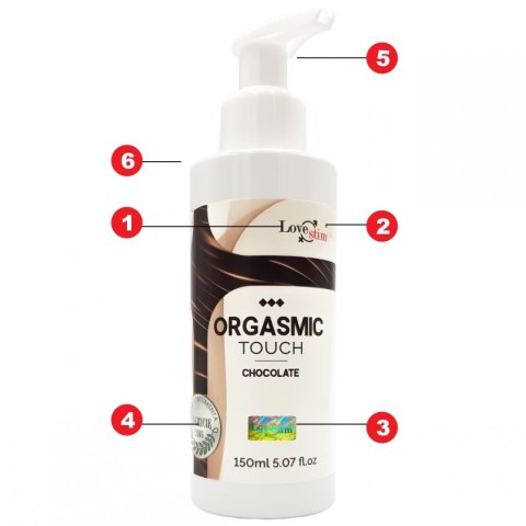 ORGASMIC TOUCH Orgazmowy żel do masażu i stymulacji CHOCOLATE 150m LoveStim