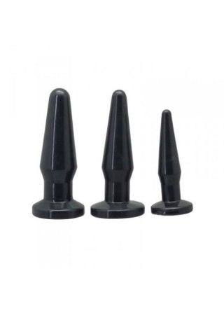 Plug-TPE ANAL PLUG 3 SIZES/ SET Boss of toys