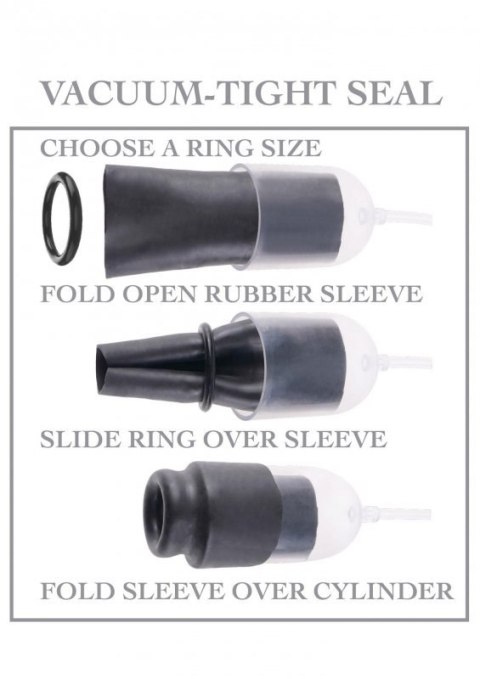 Suck N'Stroke Head Pump Black Boss of toys Suck N'Stroke Head Pump Black Boss of toys