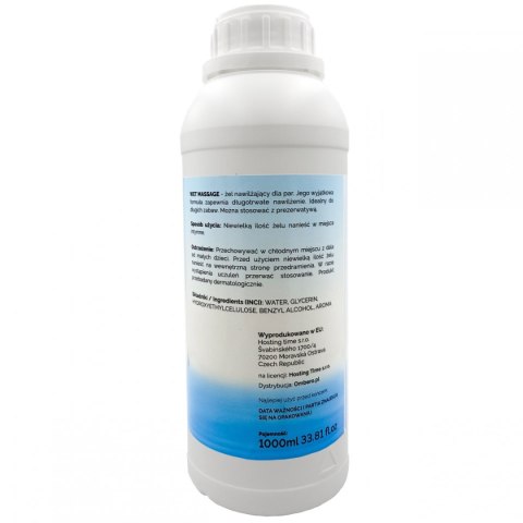 WET MASSAGE 1000ml WYSOKIEJ JAKOŚCI GĘSTY ŻEL 2W1 LoveStim WET MASSAGE 1000ml WYSOKIEJ JAKOŚCI GĘSTY ŻEL 2W1 LoveStim