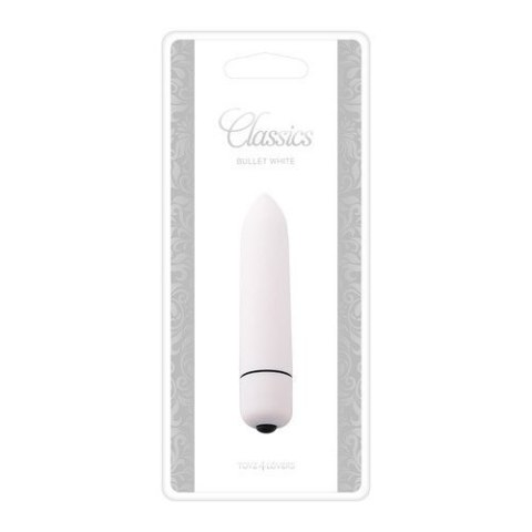 Wibrator-VIBRATORE BULLET CLASSICS WHITE Boss of toys Wibrator-VIBRATORE BULLET CLASSICS WHITE Boss of toys