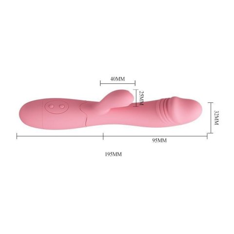 PRETTY LOVE - SNAPPY pink, 30 function Boss of toys