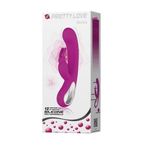 PRETTY LOVE - WEBB, PINK, USB, 12 function Boss of toys