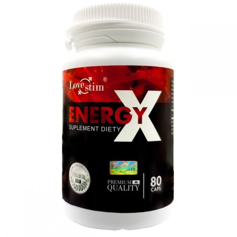 LoveStim EnergyX 80 kapsułek suplement diety LoveStim LoveStim EnergyX 80 kapsułek suplement diety LoveStim