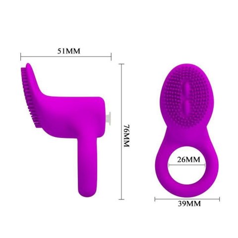 PRETTY LOVE - COBRA Violet vibration Boss of toys